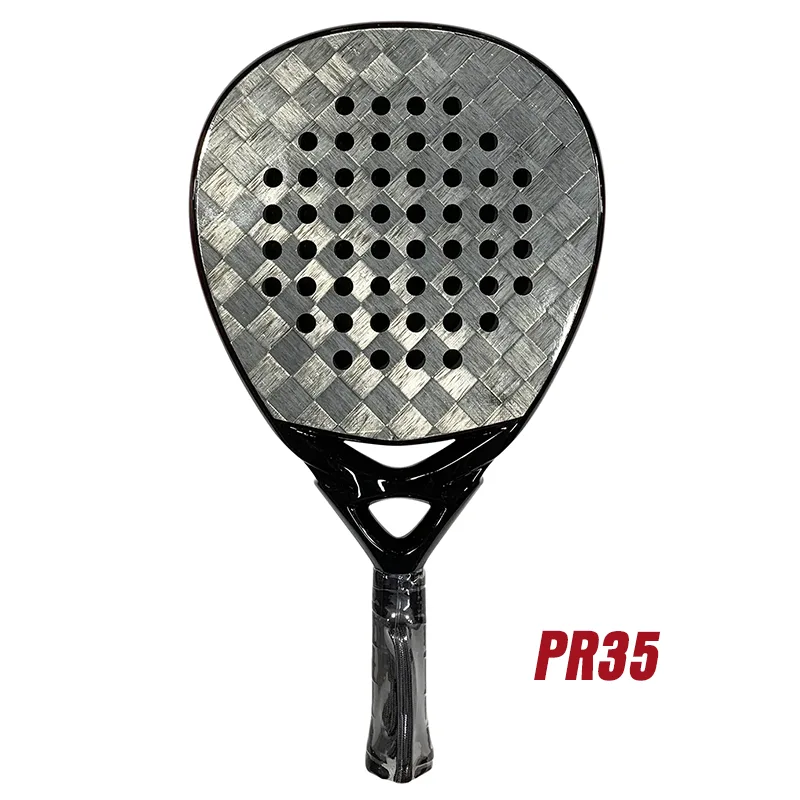 ผ้าคาร์บอนไฟเบอร์อลูมิเนียน 18K แร็กเก็ต Padel